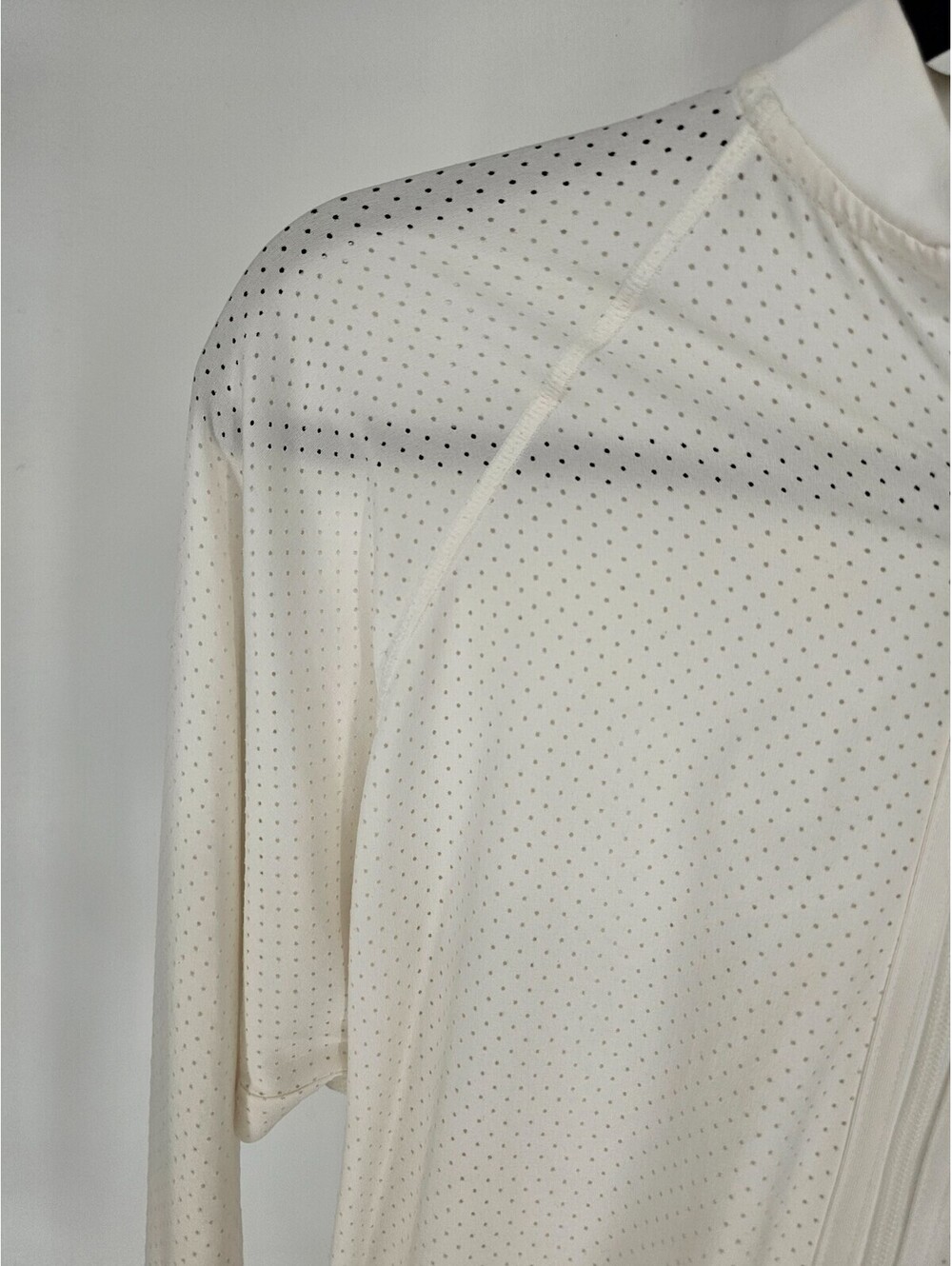 Z by Zella Girls Sz XL Zip Up Mesh Athletic Jacket Solid White - Picture 2 of 4
